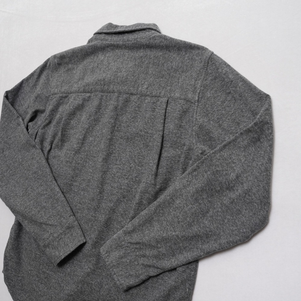 Bridge & Burn Mens Medium Gray Flannel Work Shirt PNW Portland Style - Picture 12 of 13